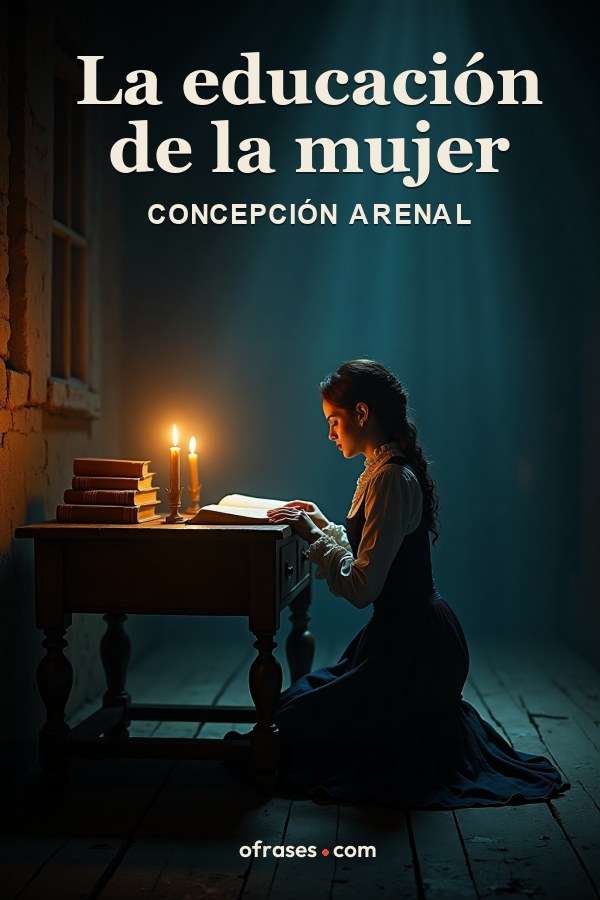 Libro La educación de la mujer de Concepción Arenal