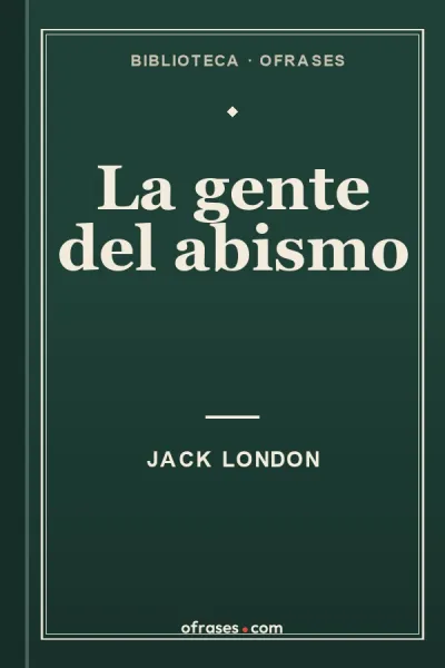 Libro La gente del abismo de Jack London