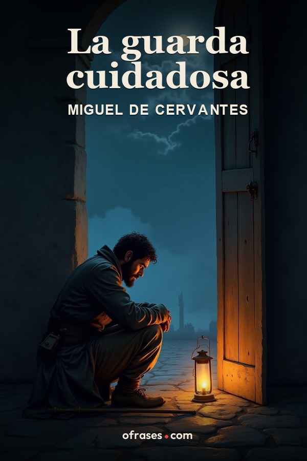 Libro La guarda cuidadosa de Miguel de Cervantes