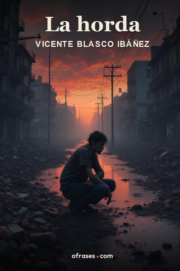 Libro La horda de Vicente Blasco Ibáñez
