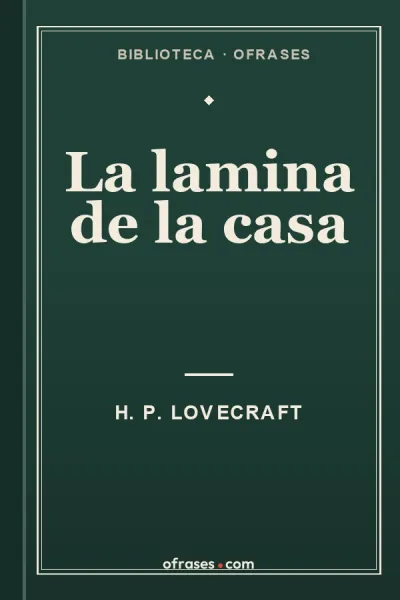 Portada de La lamina de la casa