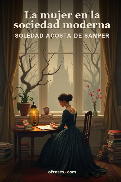 Libro La mujer en la sociedad moderna de Soledad Acosta de Samper