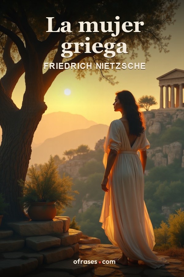 Libro La mujer griega de Friedrich Nietzsche
