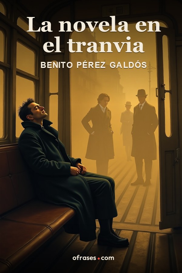 Libro La novela en el tranvia de Benito Pérez Galdós