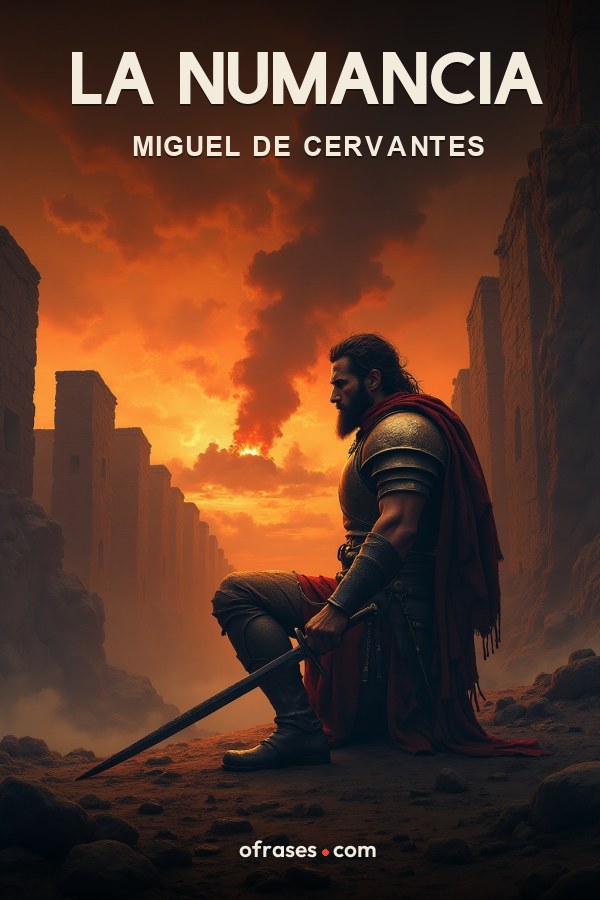 Libro La Numancia de Miguel de Cervantes