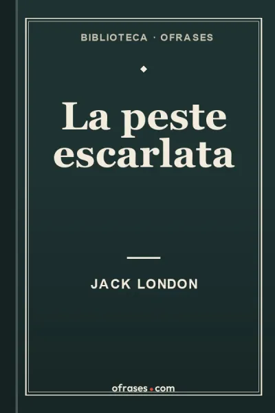 Portada de La peste escarlata