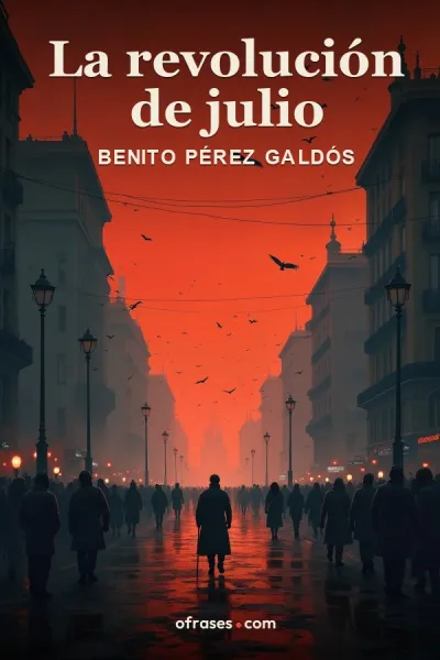 Portada de La revolución de julio