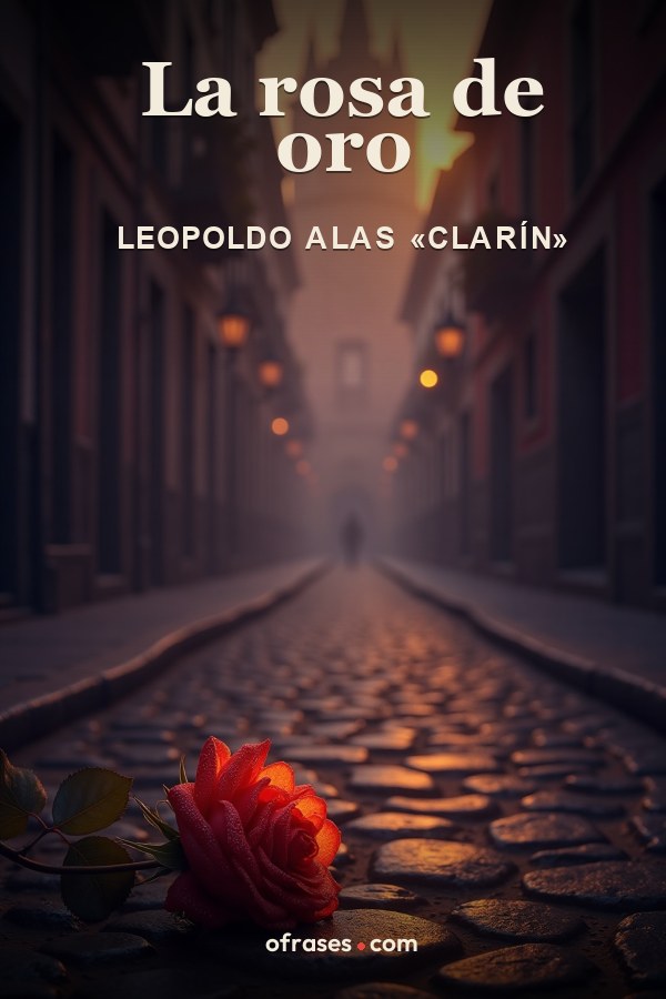 Libro La rosa de oro de Leopoldo Alas «Clarín»