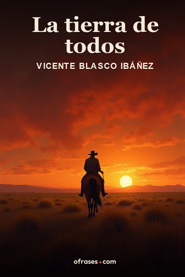 Libro La tierra de todos de Vicente Blasco Ibáñez