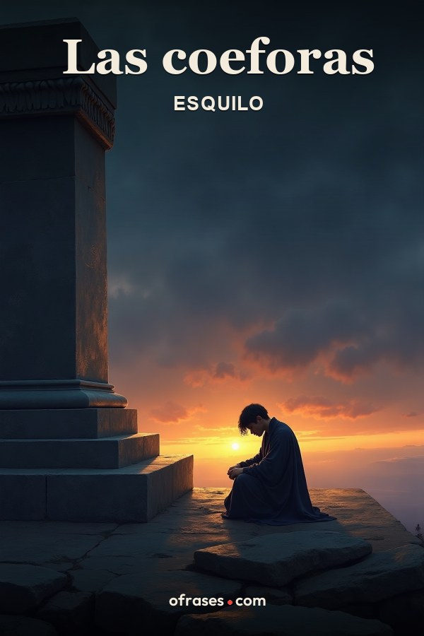 Libro Las coeforas de Esquilo