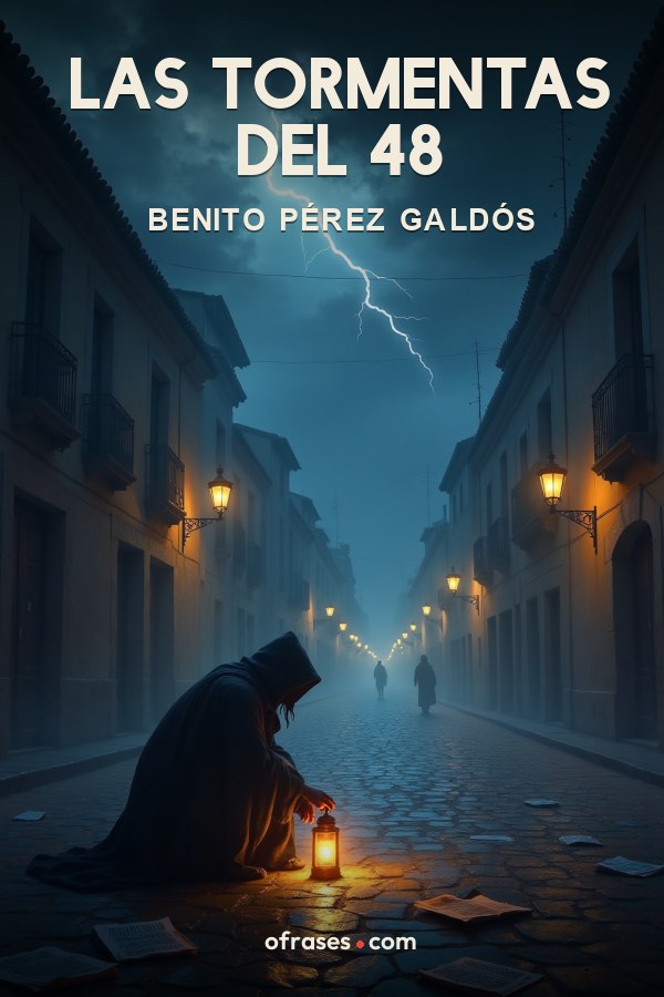 Libro Las tormentas del 48 de Benito Pérez Galdós