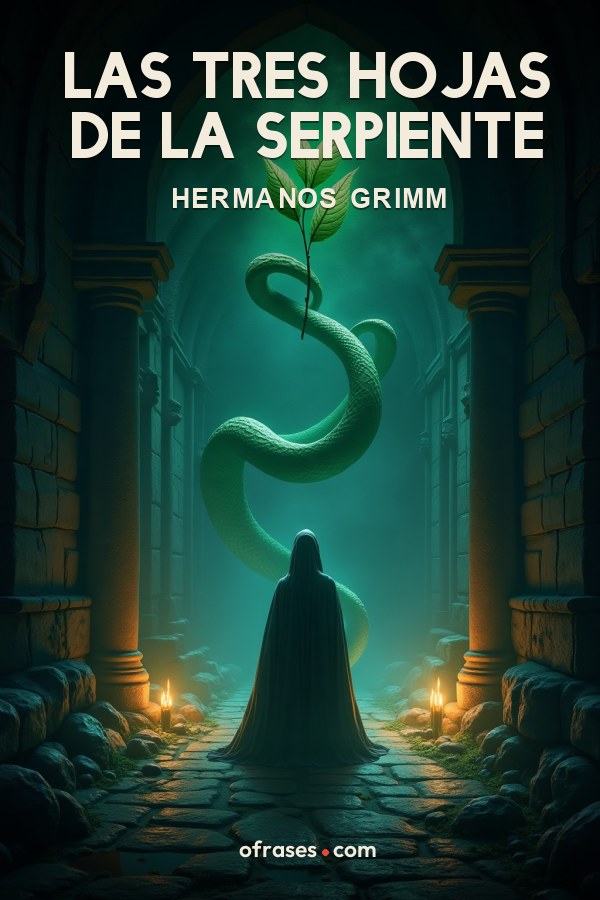 Libro Las tres hojas de la serpiente de Hermanos Grimm