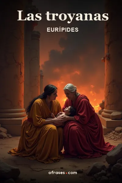 Libro Las troyanas de Eurípides