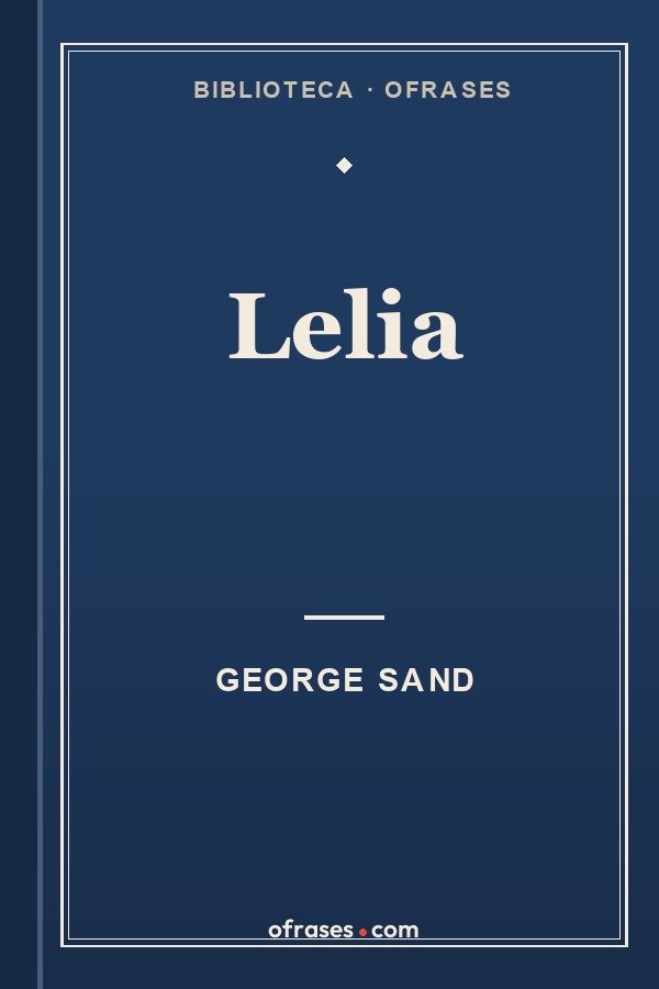 Libro Lelia de George Sand