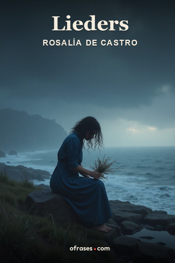 Libro Lieders de Rosalía de Castro