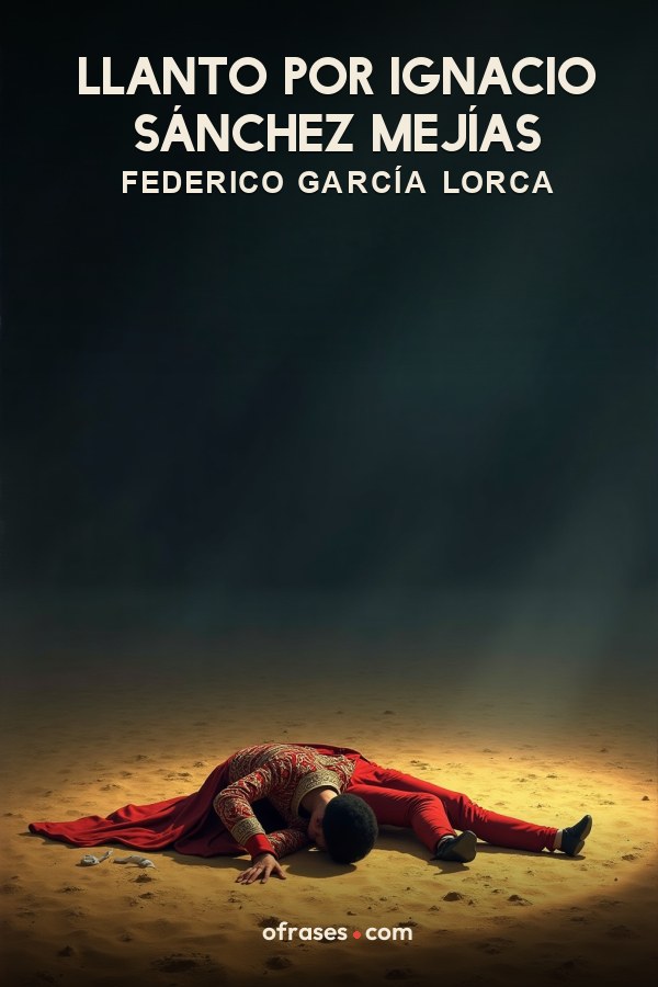 Libro Llanto por Ignacio Sánchez Mejías de Federico García Lorca