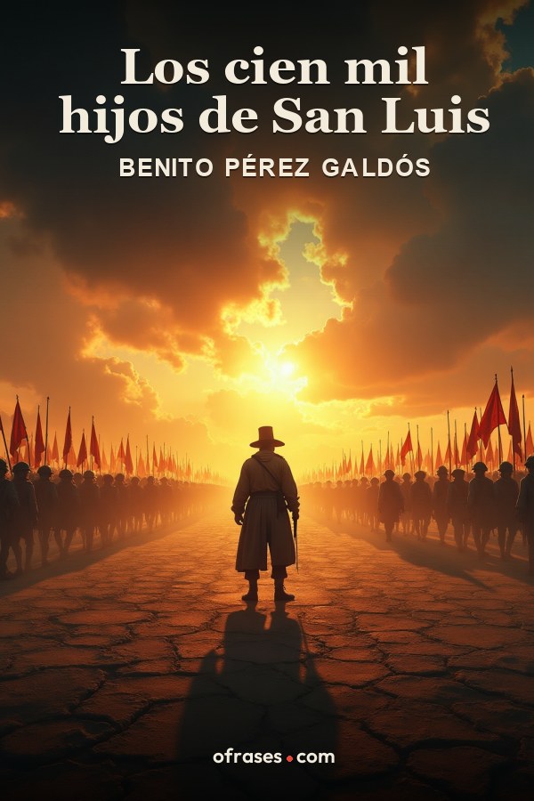 Libro Los cien mil hijos de San Luis de Benito Pérez Galdós