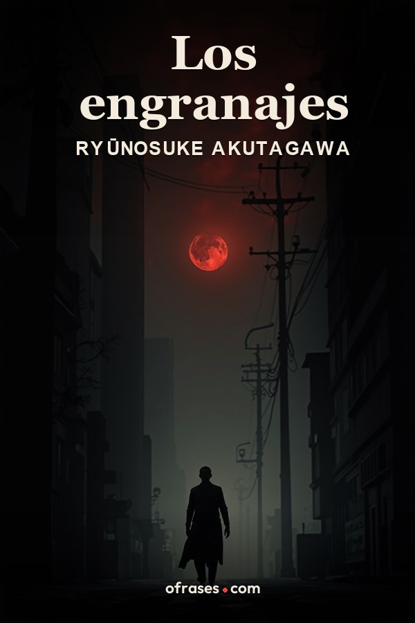 Libro Los engranajes de Ryūnosuke Akutagawa