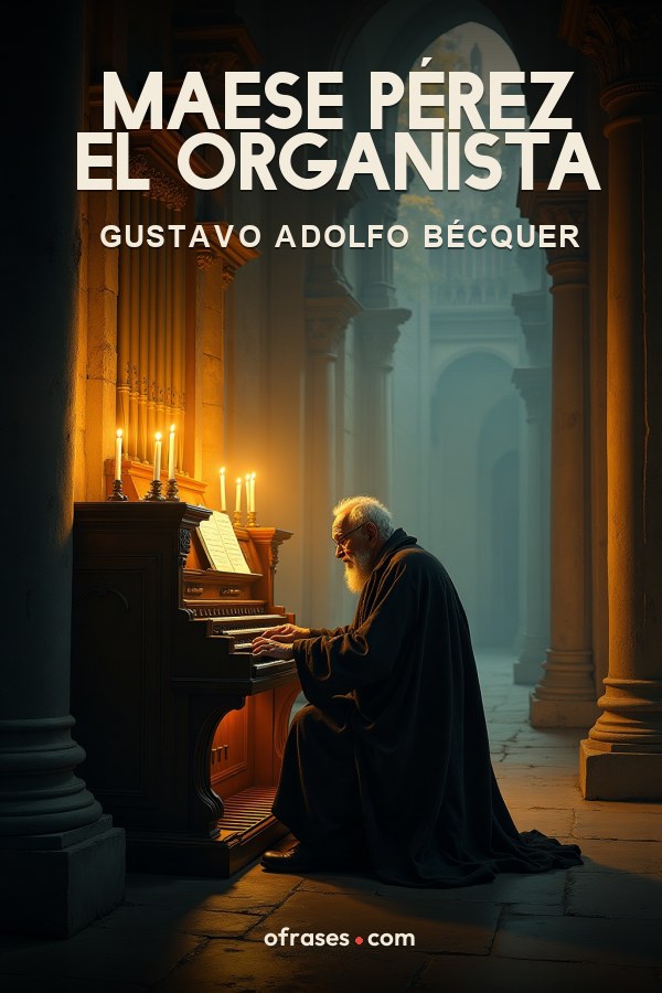 Libro Maese Pérez el organista de Gustavo Adolfo Bécquer