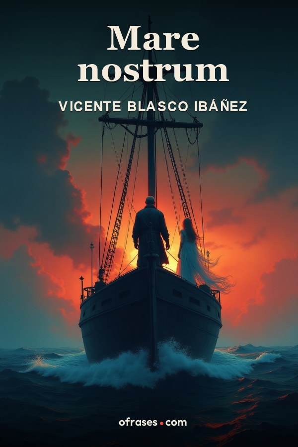 Libro Mare nostrum de Vicente Blasco Ibáñez