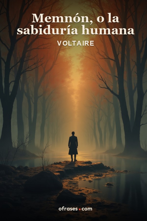 Libro Memnón, o la sabiduría humana de Voltaire
