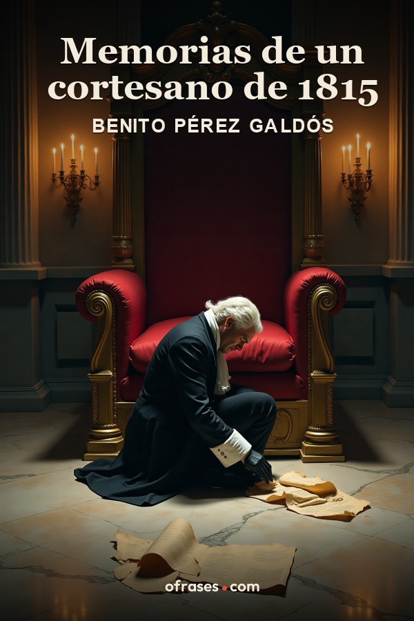 Libro Memorias de un cortesano de 1815 de Benito Pérez Galdós