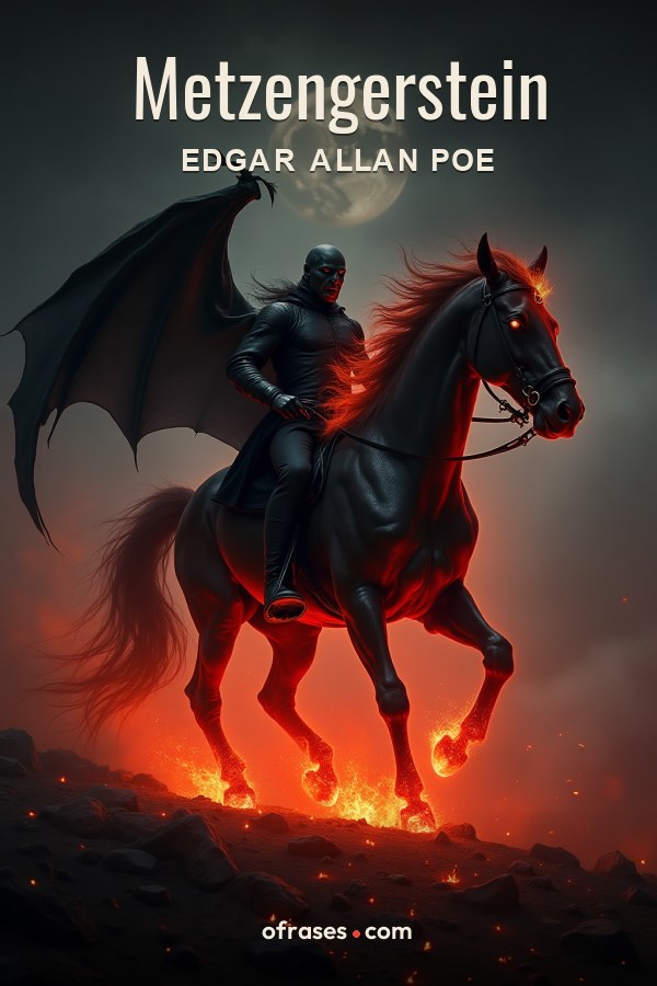 Libro Metzengerstein de Edgar Allan Poe