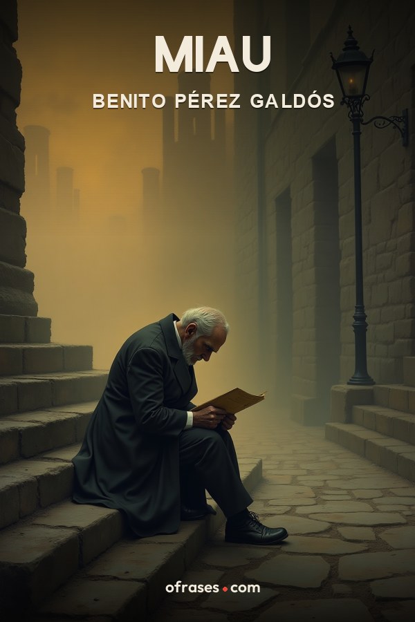 Libro Miau de Benito Pérez Galdós