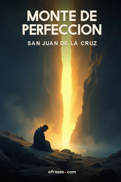 Libro Monte de perfeccion de San Juan de la Cruz