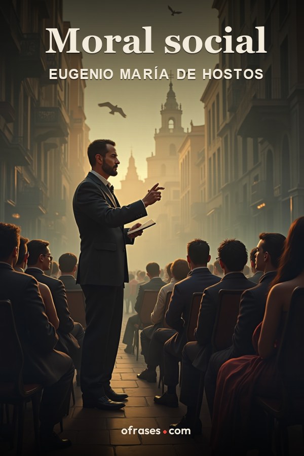 Libro Moral social de Eugenio María de Hostos