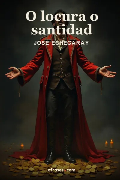 Portada de O locura o santidad