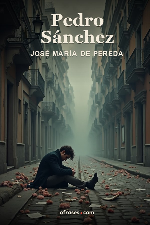 Libro Pedro Sánchez de José María de Pereda