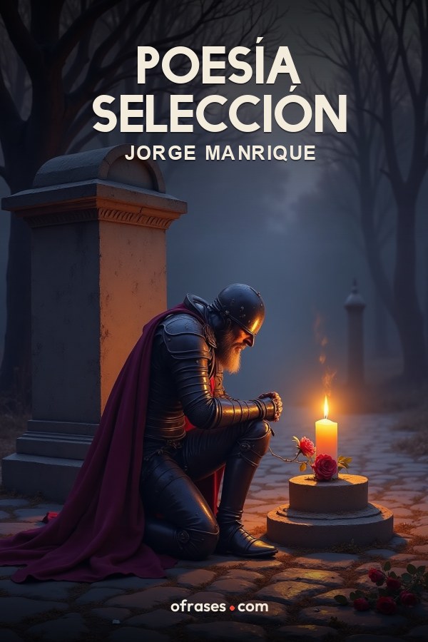 Libro Poesía selección de Jorge Manrique