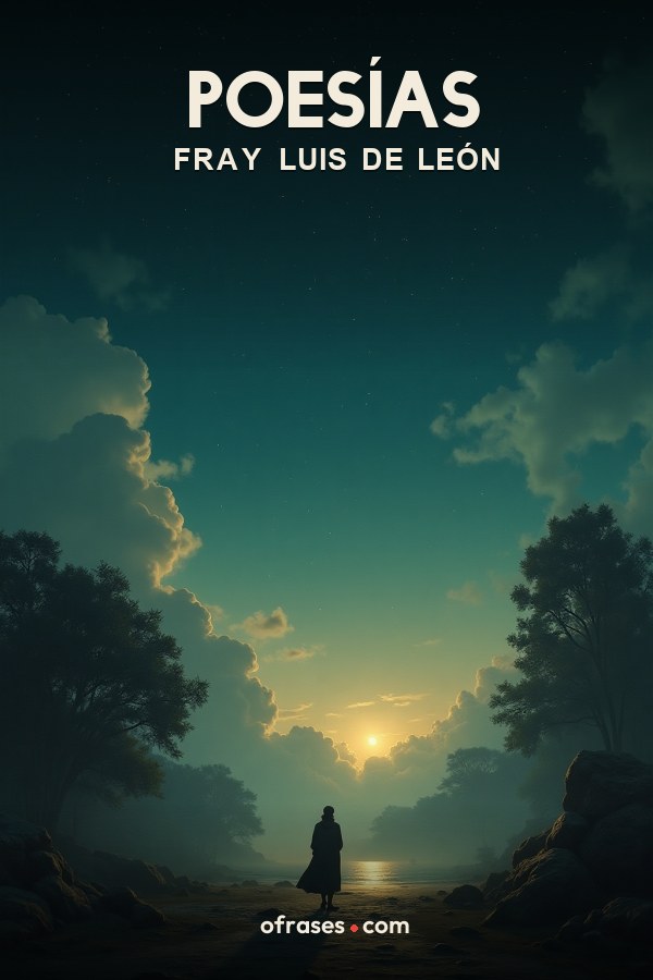 Libro Poesías de Fray Luis de León