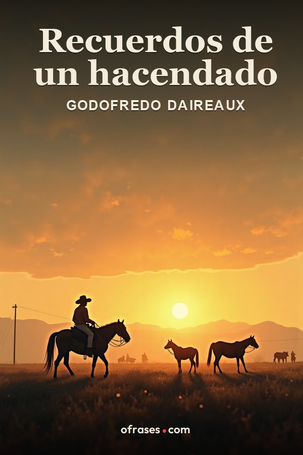 Libro Recuerdos de un hacendado de Godofredo Daireaux