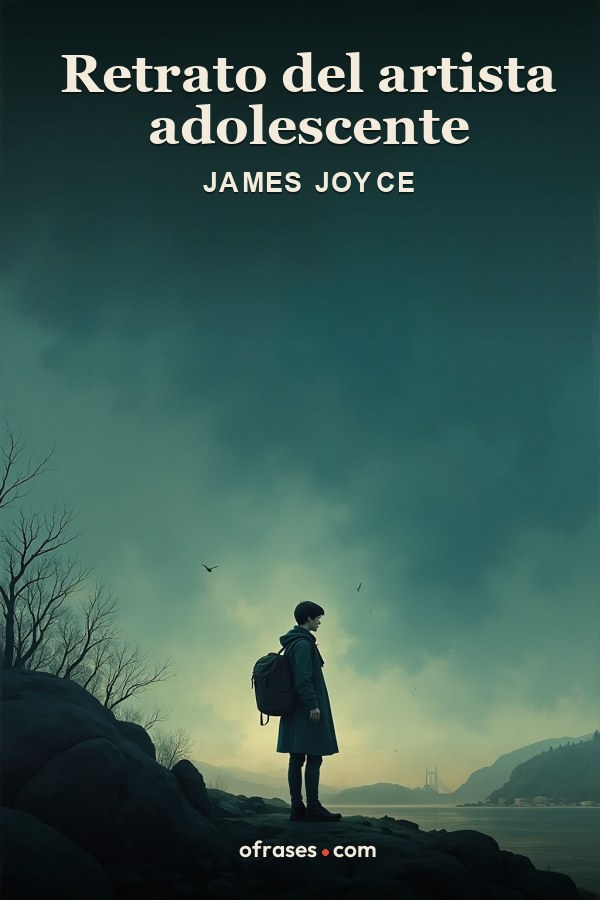 Libro Retrato del artista adolescente de James Joyce