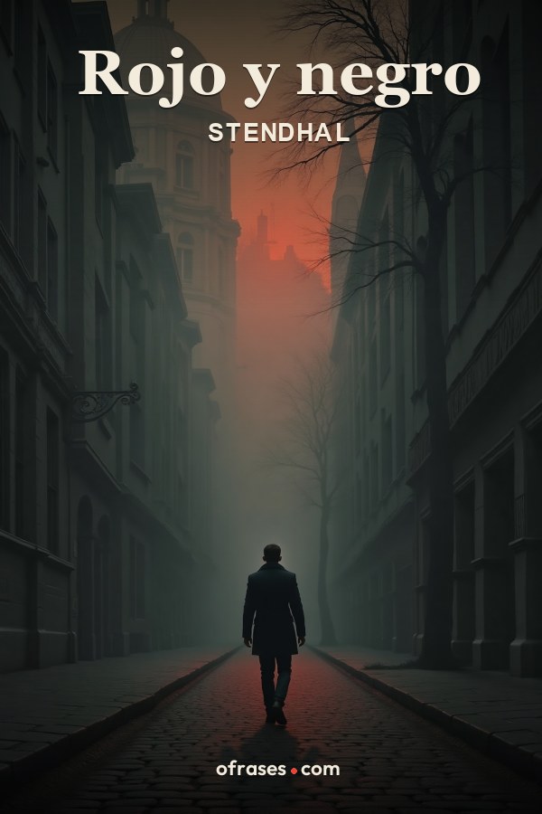 Libro Rojo y negro de Stendhal
