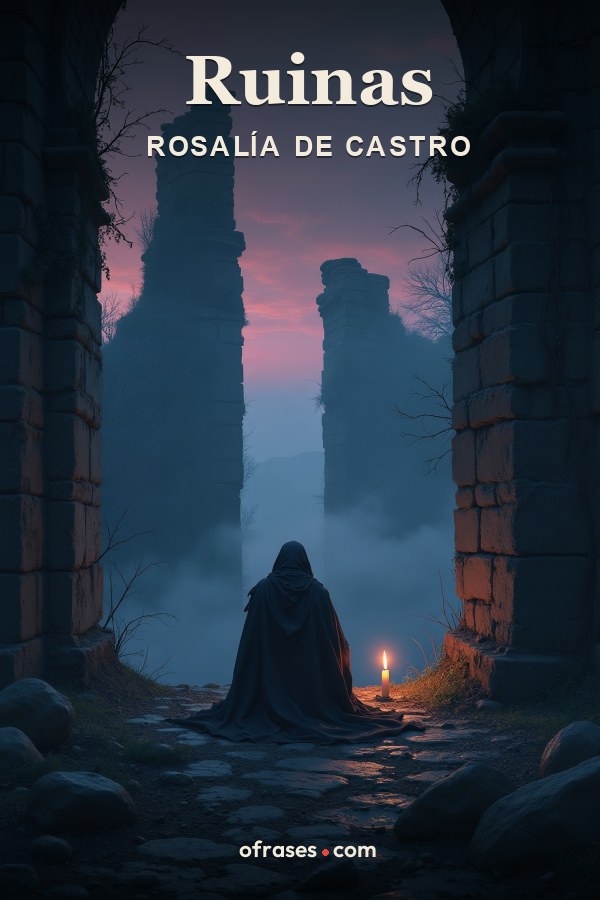 Libro Ruinas de Rosalía de Castro