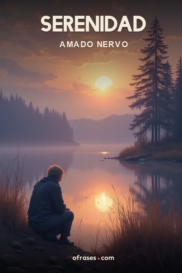 Libro Serenidad de Amado Nervo