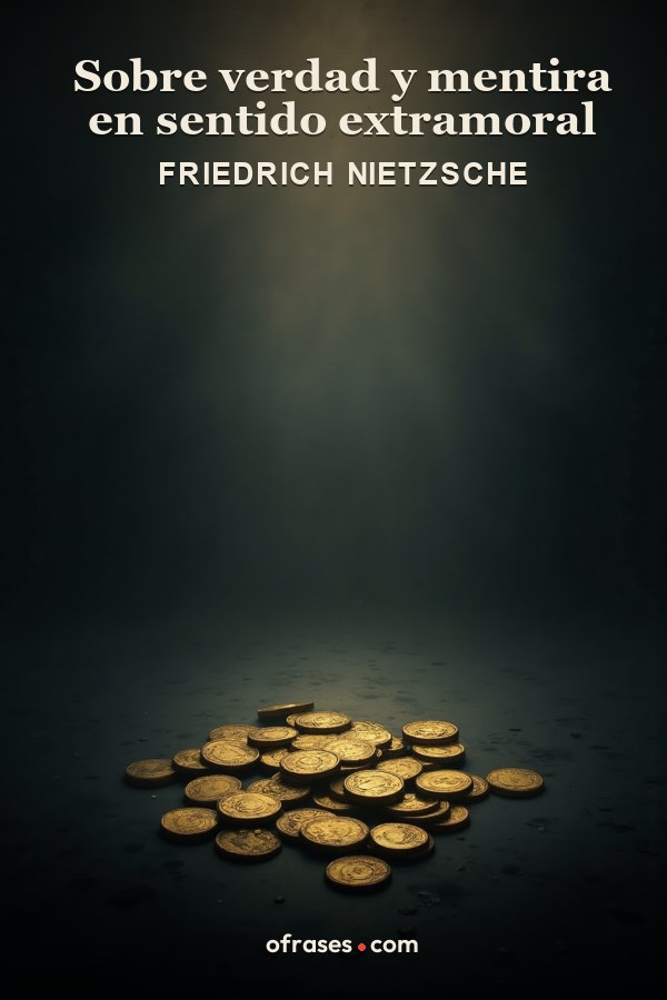 Libro Sobre verdad y mentira en sentido extramoral de Friedrich Nietzsche