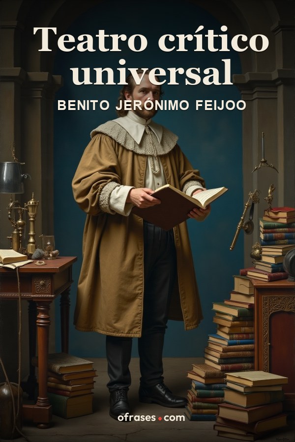 Libro Teatro crítico universal de Benito Jerónimo Feijoo