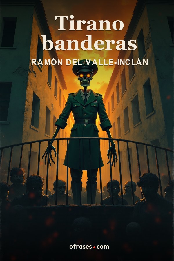 Libro Tirano banderas de Ramón del Valle-Inclán