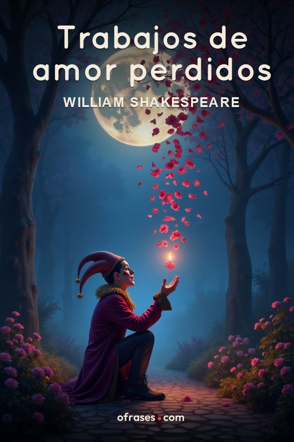 Libro Trabajos de amor perdidos de William Shakespeare