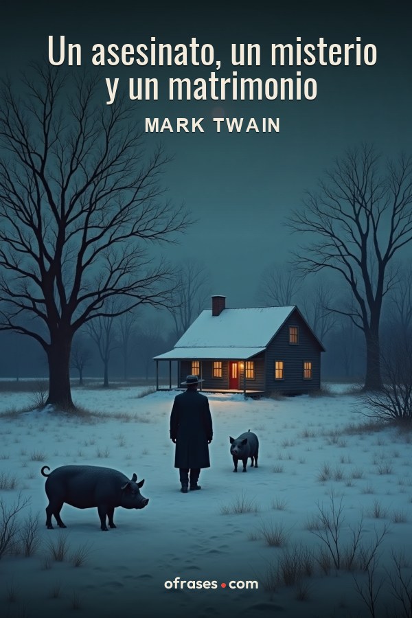 Libro Un asesinato, un misterio y un matrimonio de Mark Twain