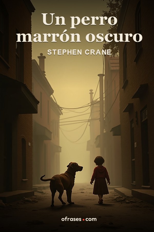 Libro Un perro marrón oscuro de Stephen Crane