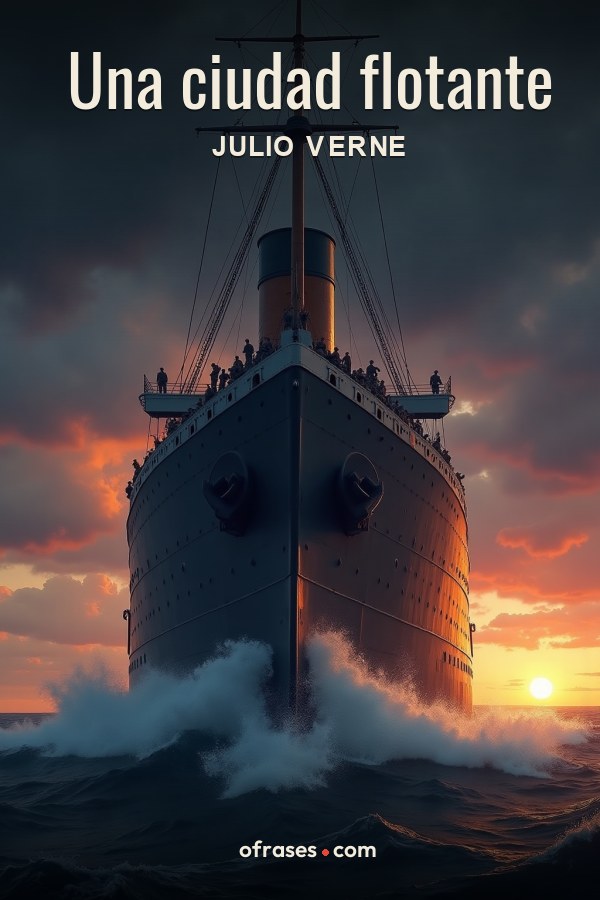 Libro Una ciudad flotante de Julio Verne