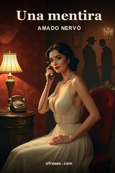 Libro Una mentira de Amado Nervo