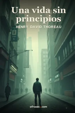 Una vida sin principios
