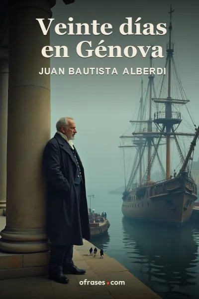 Libro Veinte días en Génova de Juan Bautista Alberdi