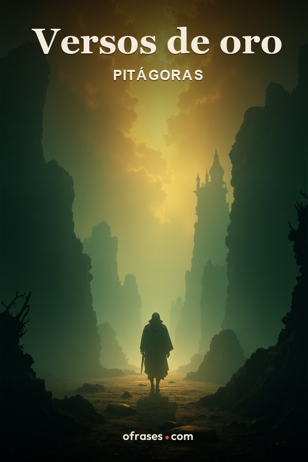 Libro Versos de oro de Pitágoras